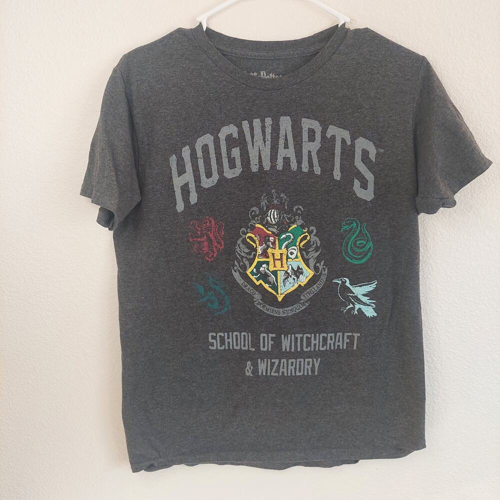Hogwarts Harry Potter Novelty T Shirt Mens Size Medium